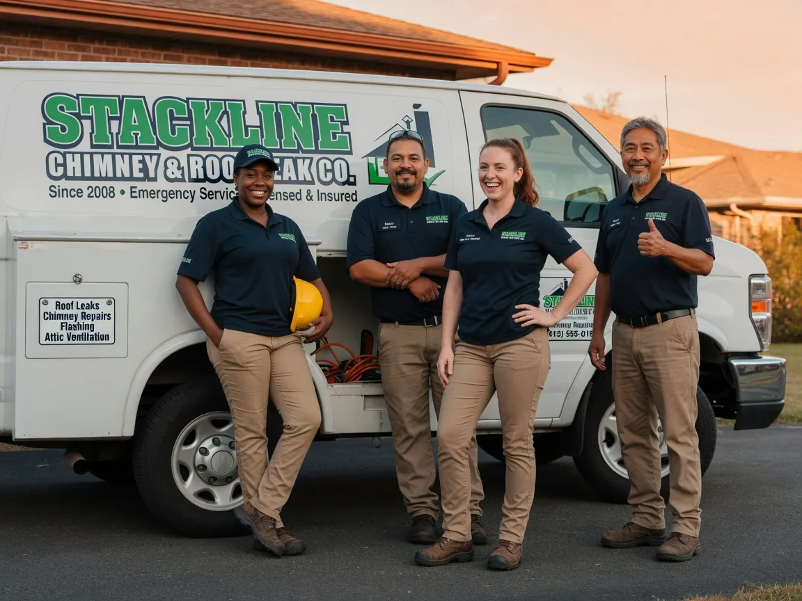 Chimney flashing repair company in Brunswick, NE
